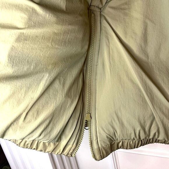 Free People Headed For The Hills Embroidered Puffer Jacket Military Green, S NWT - Picture 12 of 14